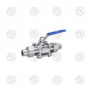 1000WOG 三片式焊接球閥