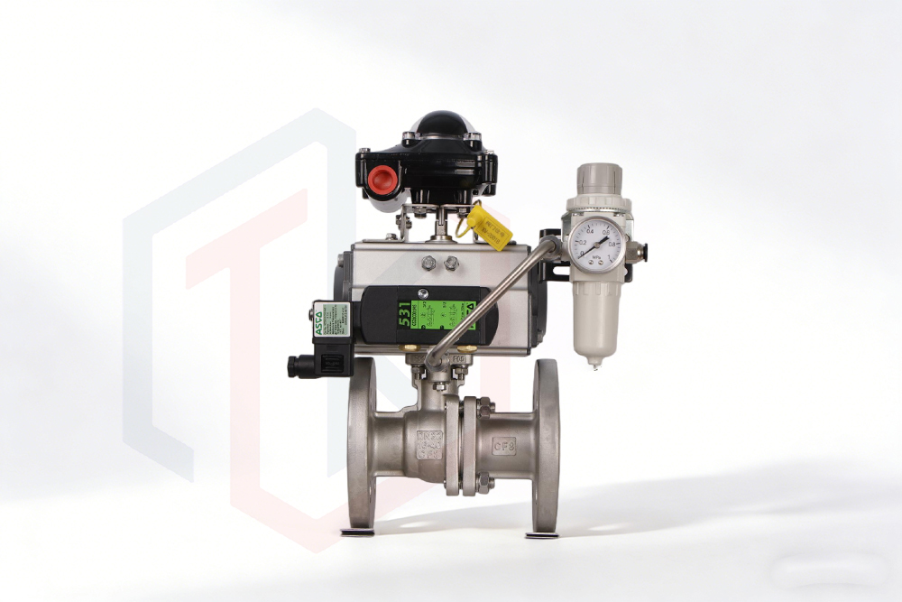 氣動法蘭球閥宣傳圖片