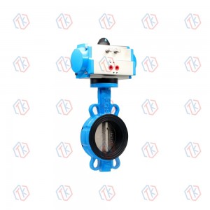 氣動(dòng)對(duì)夾蝶閥